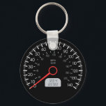 PORTE-CLÉS SPEEDOMETER DE VOITURE<br><div class="desc">Speedometer de voiture.</div>