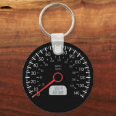 PORTE-CLÉS SPEEDOMETER DE VOITURE (Recto)