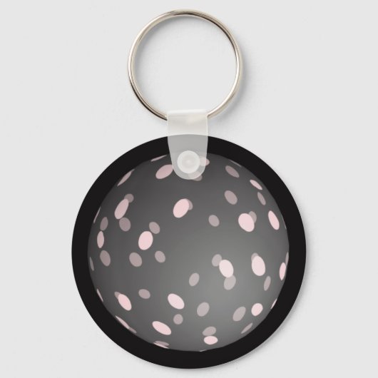 Porte-clés Sphère Abstraite moderne (Recto)