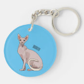 Porte-clés Sphynx cat (Dos)