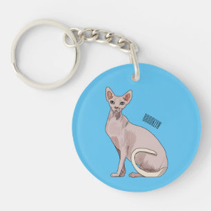 Porte-clés Sphynx cat