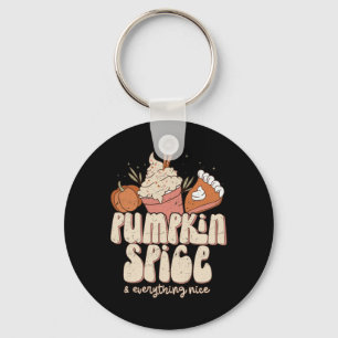 Porte-clés Spice citrouille et tout Nice Fall Latte Café