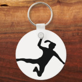 Porte-clés spielerin à balle à main (Recto)