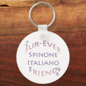 Porte-clés Spinone Italiano Furever Friend (Recto)