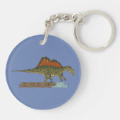 Porte-clés Spinosaure de Dinosaure Crétacé (Dos)