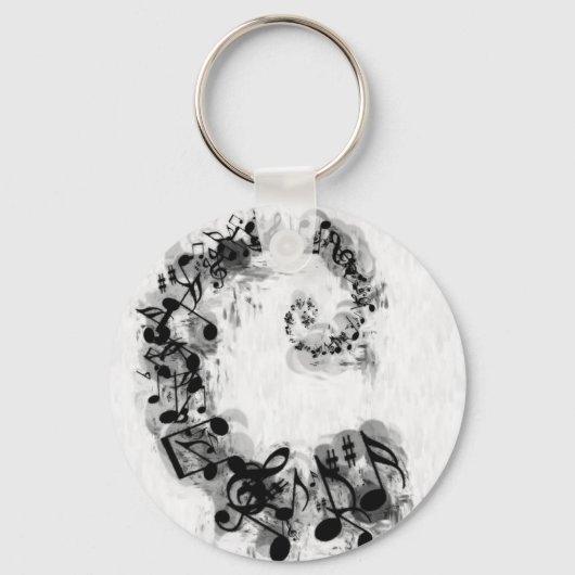 Porte-clés Spiral musical (Recto)