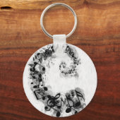 Porte-clés Spiral musical (Recto)