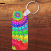Porte-clés Spirale arc-en-ciel - Porte - clé (Verso)