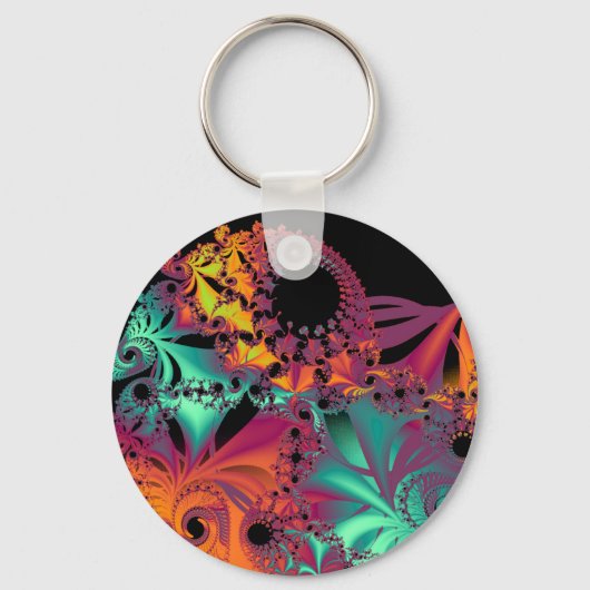 Porte-clés Spirale fractale ver. 2 (Recto)