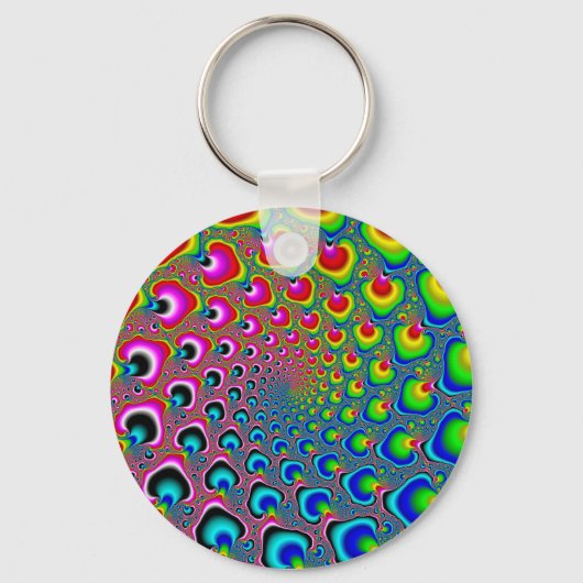 Porte-clés Spirale inverse (Recto)