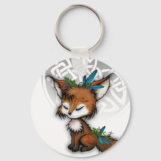 Porte-clés Spirit Fox (Recto)