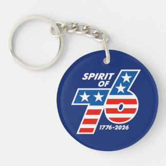 Porte-clés Spirit of 76 - America's 250th Birthday 1776-2026