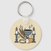 Porte-clés Spiritual Faith and Grace – Uplifting Christian (Recto)