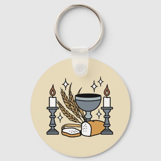 Porte-clés Spiritual Faith and Grace – Uplifting Christian (Recto)