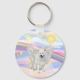 Porte-clés Spitz Eskimo Américain