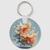 Porte-clés Splash tropical (Verso)