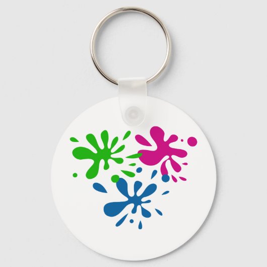 Porte-clés Splats aléatoires (Recto)