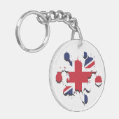 Porte-clés Splatter Union Jack (Devant gauche)