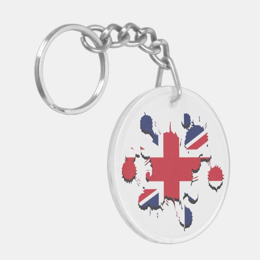 Porte-clés Splatter Union Jack (Devant gauche)