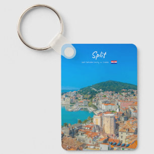 Porte-clés Split, Croatie - Classique de la ville côtière