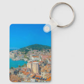 Porte-clés Split, Croatie - Classique de la ville côtière (Verso)
