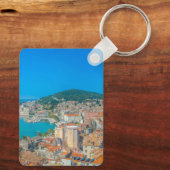 Porte-clés Split, Croatie - Classique de la ville côtière (Verso)