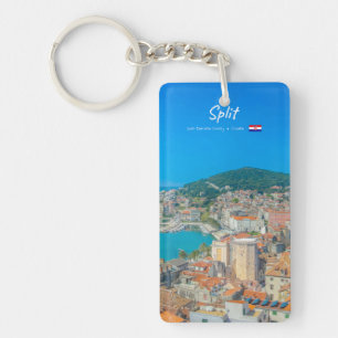 Porte-clés Split, Croatie - Ville côtière élégante