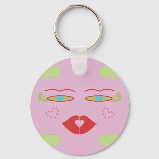 Porte-clés Sponap rose, Cocorroli.ai (Recto)