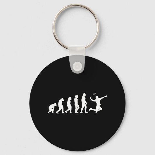 Porte-clés Sport Evolution Badminton (Recto)