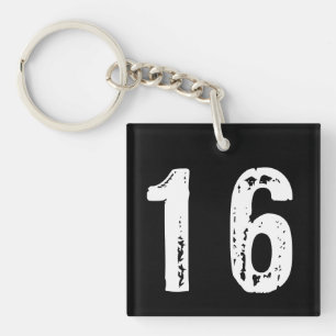Porte-clés Sport numéro 16