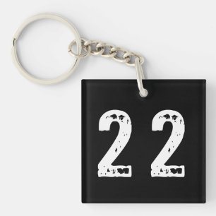 Porte-clés Sport numéro 22