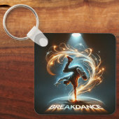 Porte-clés "Spotlight Groove" - ​ ​ dansant sous les projecte (Recto)