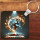 Porte-clés "Spotlight Groove" - ​ ​ dansant sous les projecte (Verso)