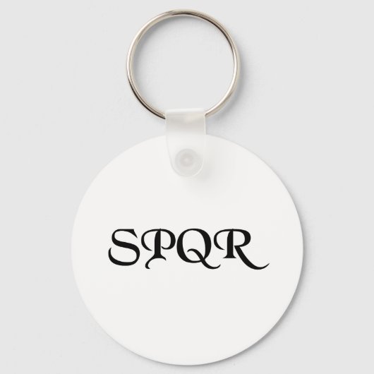 PORTE-CLÉS SPQR (Recto)