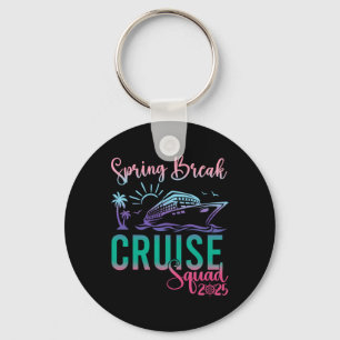Porte-clés Spring Break Cruise Squad 2025 Vacatio voyage en f