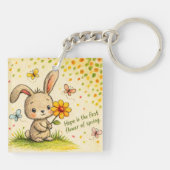 Porte-clés Spring Bunny Keychain (Dos)