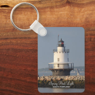 Porte-clés Spring Point South Portland Maine Lighthouse