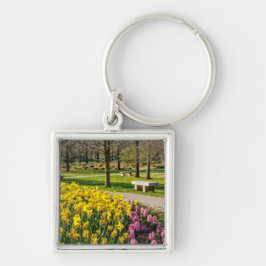 Porte-clés Spring Season Flower Garden (Devant)