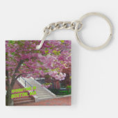 Porte-clés Springtime à Boston, MA (Dos)