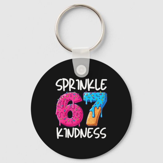 Porte-clés Sprinkle Kindness Family Matching Doughnut Ice-cre (Recto)