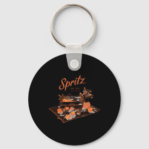 Porte-clés Spritz Veneto Italia Vintage Vin Orange Tail