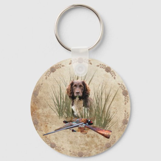Porte-clés Sprocker Spaniel Tapestry Poster Triptyque Acryliq (Recto)