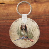 Porte-clés Sprocker Spaniel Tapestry Poster Triptyque Acryliq (Recto)