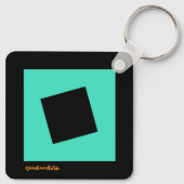 Porte-clés Square Square Square Keychain (Dos)