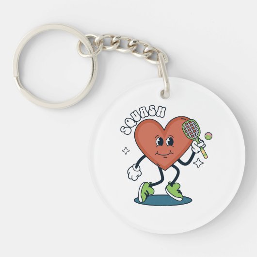 Porte-clés squash (Devant)