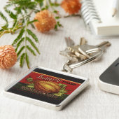 Porte-clés Squash Antique Végétal Étiquette Can (Côté)