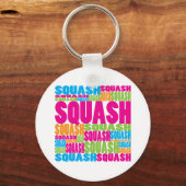 Porte-clés Squash coloré (Recto)