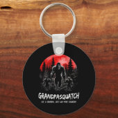 Porte-clés Squatch Comme Un Grand-Père Juste Beaucoup Plus De (Recto)