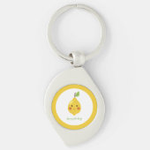 Porte-clés Squeeze Day Punny Lemon (Devant)