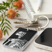 Porte-clés Squelette (Devant droit)